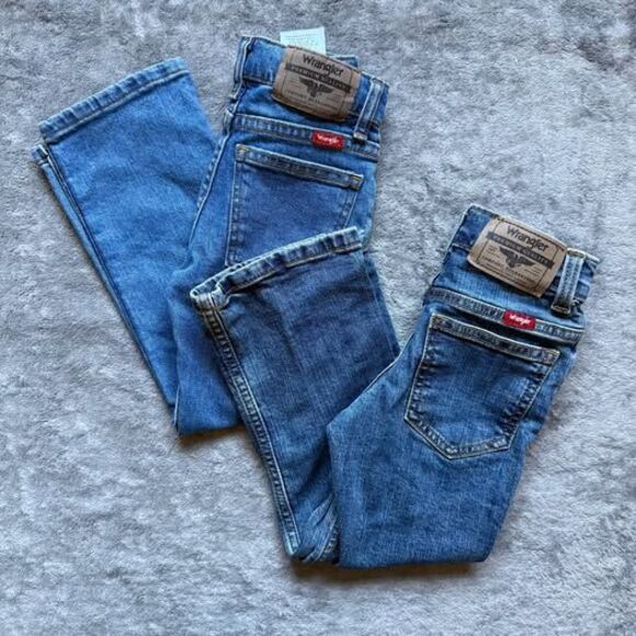 Boys 5 Slim Wrangler Jeans - Picture 1 of 5